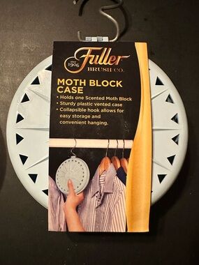 Fuller Brush Co. Moth Block Case in Light Blue
